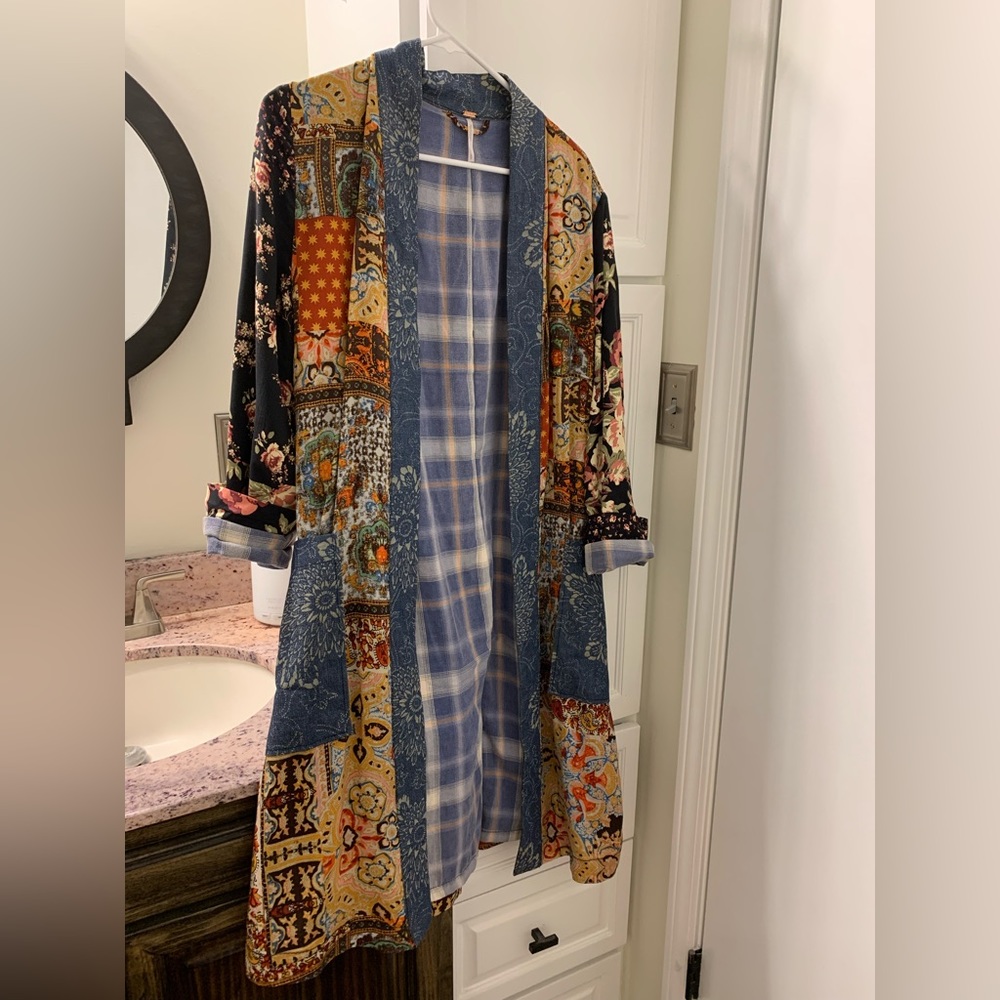 Free People Duster Kimono